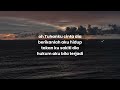 Mahalini - Sampai menutup mata (Lirik)