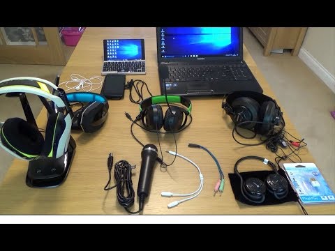 How to Connect various Headsets to a PC / Laptop How to Connect various Headsets to a PC / Laptop