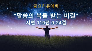 사도들교회 금요치유예배 [2020.11.20]