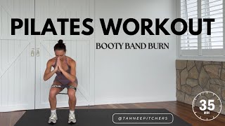 36 Minute Pilates Workout | RESISTANCE BAND (my legs are not ok after this)