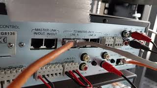 Public Address Panel/Rack installation with complete accessories in building part 1