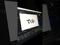 Text Logo Animation | Creative Logo Reveal in After Effects #shorts