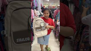 BELI TAS BARU KAKAK LIYANA #trending #viral #dayinmylife