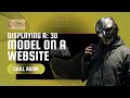 Displaying a 3D Model on a Website with THREE.js | HTML, CSS, JavaScript | CHILL ASMR