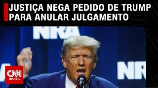 Justiça nega pedido de Trump para anular julgamento por estupro | CNN PRIMETIME