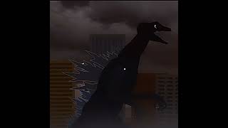 Godzilla evolved vs Godzilla bloodbath pt 2 #godzilla #edit #kaiju #animation #analoghorror