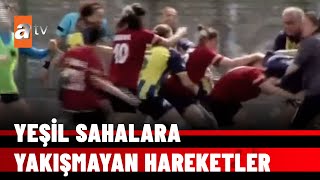 Amedspor-Fenerbahçe maçında kavga  - atv Haber 2 Nisan 2022