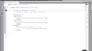 VTC Player Advanced Java Programming Java SE 7, The String Class