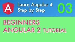 Angular 2 Beginners tutorial: Create Web Application #03 🔥