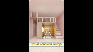 Small bedroom design house design ideas house design plan #housedesign  #shorts # Interior design