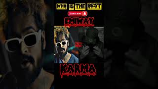Emiway v/s Karma #shortfeed #youtubeshorts #viral #ytshorts #rap#trending #bestmemes #distace#short