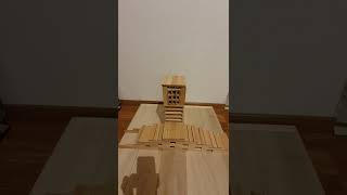 wooden  plank building/kapla  blocks  construction  No 21#shorts