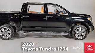 Truro Toyota Presents 2020 Toyota Tundra 1794 Edition Virtual Tour