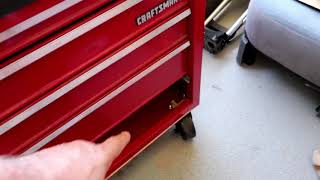 Important tip for cheaper rollaway tool boxes such as craftsman