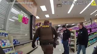 VIDEO: Indiana police escort 'really big' turkey out of pharmacy