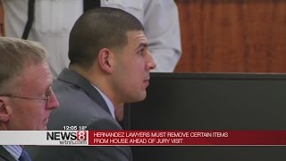 Hernandez jurors to tour Hernandez home, crime scene