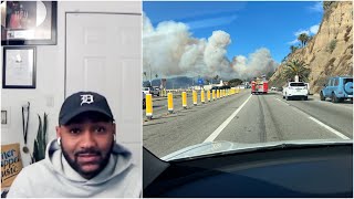 Prominent music producer from metro Detroit describes devastation of LA wildfires