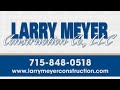 luxury home building minocqua wi larry meyer construction