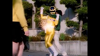 Denji Sentai Megaranger Mega Yellow (ChisatoJougasaki) Vs Shibolena Ep 11 Part 2