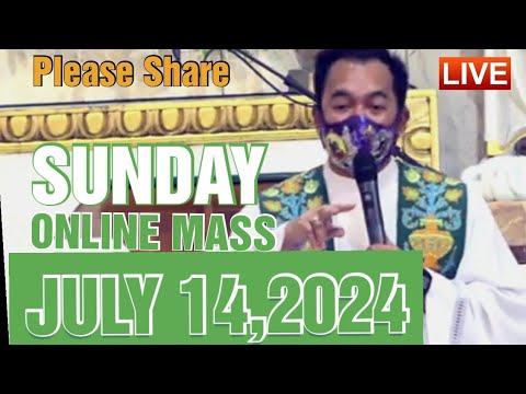 QUIAPO CHURCH LIVE MASS TODAY REV FR DOUGLAS BADONG SUNDAY JULY 14,2024