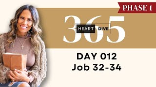 Day 12 Job 32-34 | Daily One Year Bible Study | Audio Bible Reading with Commentary