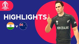 India vs New Zealand ICC CWC Semi Final 2019 | IND vs NZ | Real Cricket 24