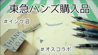 スタンプ沼！インク沼！東急ハンズ文具購入品紹介【DIY!】