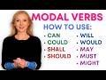 MODAL VERBS: All you need to know about CAN, COULD, MAY, MIGHT, MUST, SHOULD, SHALL, WILL and WOULD