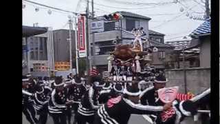 平成24年9月22日　堺市 久世地区試験曳き（枡矢・高山）