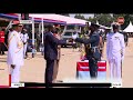 Winners of awards during KDF pass out parade in Eldoret