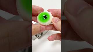 Green Eyeball Gummy Trolli Pop Eye vs Egg Slicer #shorts