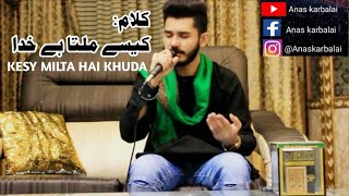 Kaise Milta Hai Khuda | Anas Karbalai | Mir Hasan Mir | New Manqabat 2020 | Imam Hussain Manqabat 20