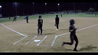 Alyssa Grajeda 2025 Highlight, Rocket Homerun to Left, JSerra Catholic HS vs Capo Valley, 10/11/2022