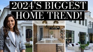 2024'S BIGGEST HOME TREND + How to CREATE THE LOOK! (MODERN MANOR STYLE!)
