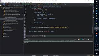 Convert Number To Binary String | Java Interview | Easy Approach