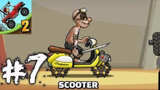 Hill Climb Racing 2 - SCOOTER Gameplay Walkthrough Part 7 (iOs, android)