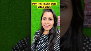 Htet Exam Date ?? 2024-2025 #nishasharma