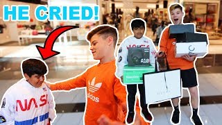 SURPRISING A FAN WITH A $5,000 SHOPPING SPREE! *EMOTIONAL*