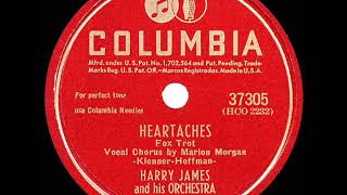 1947 HITS ARCHIVE: Heartaches - Harry James (Marion Morgan, vocal)