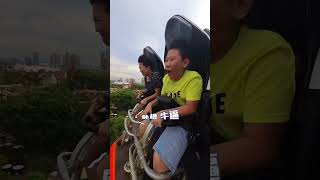 💢挑战最刺激的过山车 Challenge the most exciting roller coaster #animal 【跟着图尔去旅行】