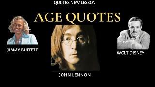20 Quotes About Aging That Will Make You Smile || Age Quotes || Quotes New Lesson