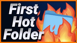 AppleScript Tutorial : Simple hot folder creation