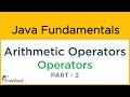 Java Arithmetic Operators. Java Tutorial for Beginners #3.2