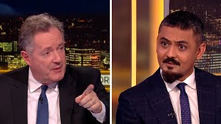 "Do You Look At Me As The Muslim Basher?" | Piers Morgan VS Dilly Hussain | #boycottpiersmorgan