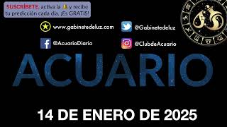 Horóscopo Diario - Acuario - 14 de Enero de 2025.