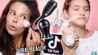 WE TRIED THE MOST VIRAL TIKTOK BEAUTY PRODUCTS... omg HOLY. GRAILS.