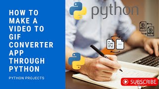 Converting Video to Gif through python || Only 3 lines of code || Python projects || #python3