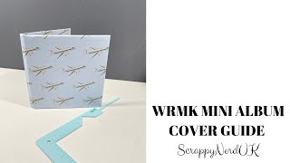 WE R MEMORY KEEPERS BOOK COVER GUIDE REVIEW | QUICKEST MINI ALBUM?? | SCRAPPYNERDUK