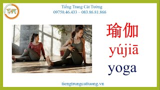 84 MÔN THỂ THAO - Từ vựng tiếng Trung theo chủ đề -《体育运动》词汇