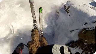 INCREDIBLE POV Footage | Miraculous Avalanche SURVIVAL!